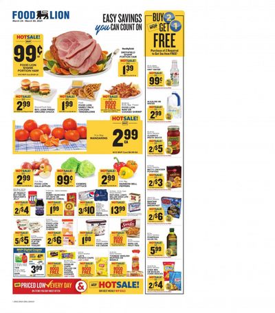 Food Lion (NC) Weekly Ad Flyer March 24 to March 30