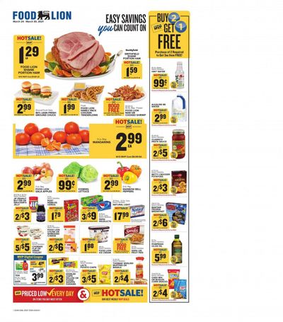 Food Lion (GA) Weekly Ad Flyer March 24 to March 30