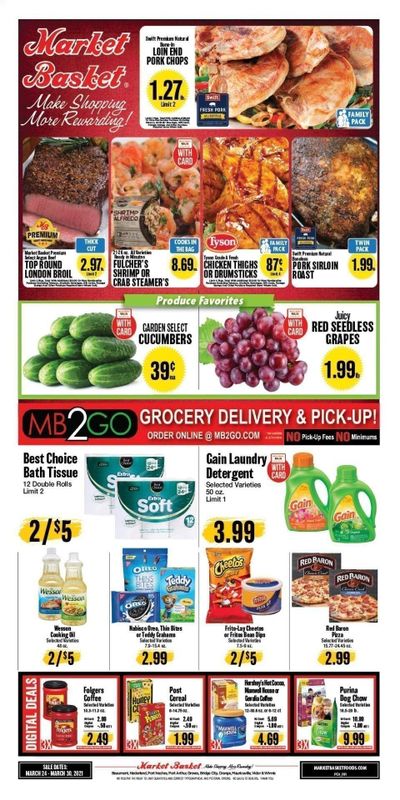 Market Basket (LA, TX) Weekly Ad Flyer March 24 to March 30