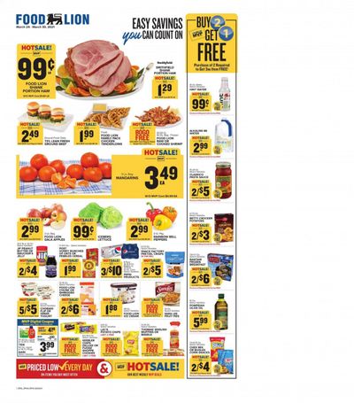 Food Lion (PA) Weekly Ad Flyer March 24 to March 30