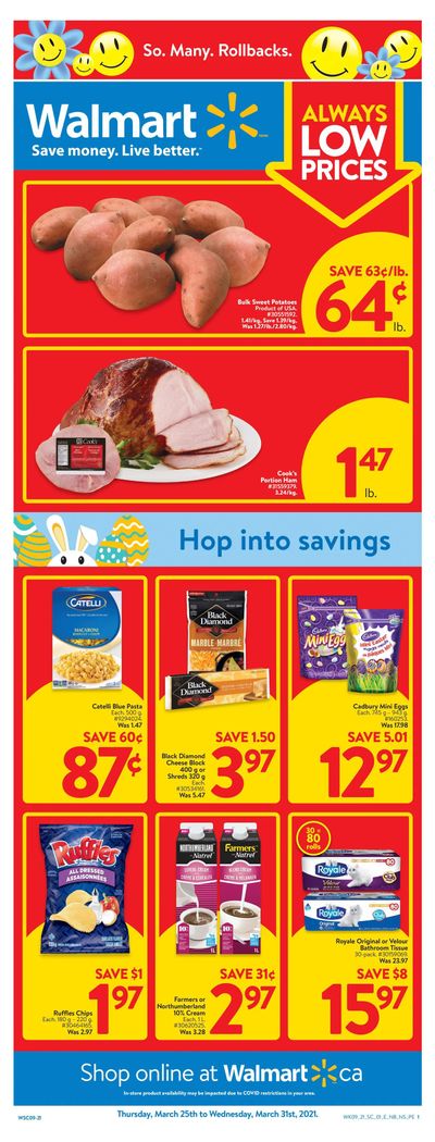 Walmart (Atlantic) Flyer March 25 to 31