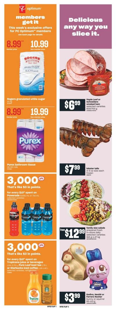 Independent Grocer (West) Flyer March 25 to 31