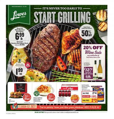 Lowes Foods Weekly Ad Flyer March 24 to March 30