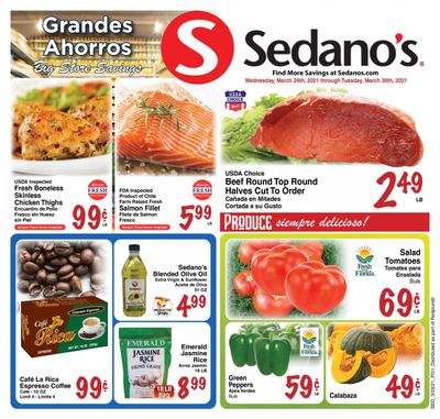 Sedano's (FL) Weekly Ad Flyer March 24 to March 30