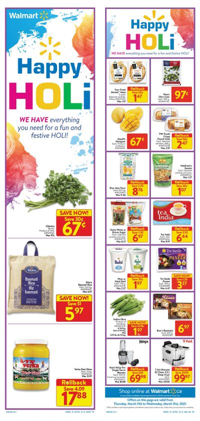 Walmart (West) Flyer March 25 to 31