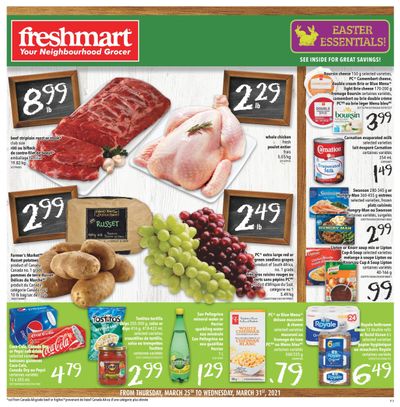 Freshmart (ON) Flyer March 25 to 31