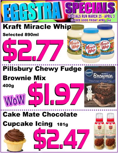 Fredericton Co-op Eggstra Specials Flyer March 25 to April 3