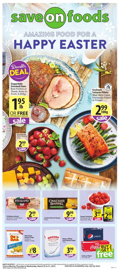 Save on Foods (BC) Flyer March 25 to 31