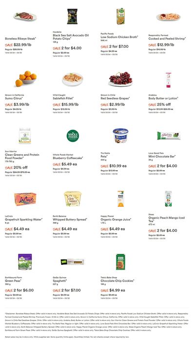 Whole Foods Market (West) Flyer March 24 to 30