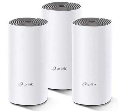 TP-Link Deco Powerline Hybrid Mesh WiFi System – More Stable than Tri-band Powered by Powerline through Walls, Seamless Roaming, Adaptive Routing, Up to 6,000 sq.ft Coverage, Works with Alexa(Deco P9) $229.99 At Amazon Canada 