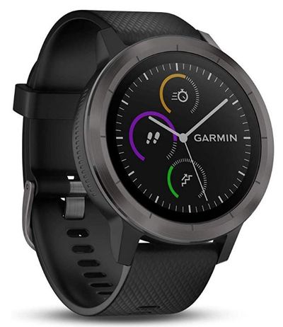Garmin Vivoactive 3 Smartwatch, Black & Gunmetal, 010-01769-10 for $199.99 At Amazon Canada 