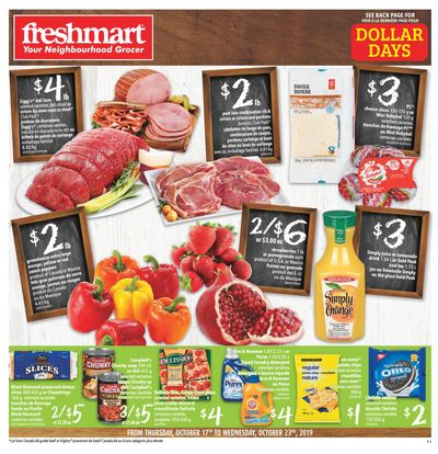Freshmart (ON) Flyer October 17 to 23