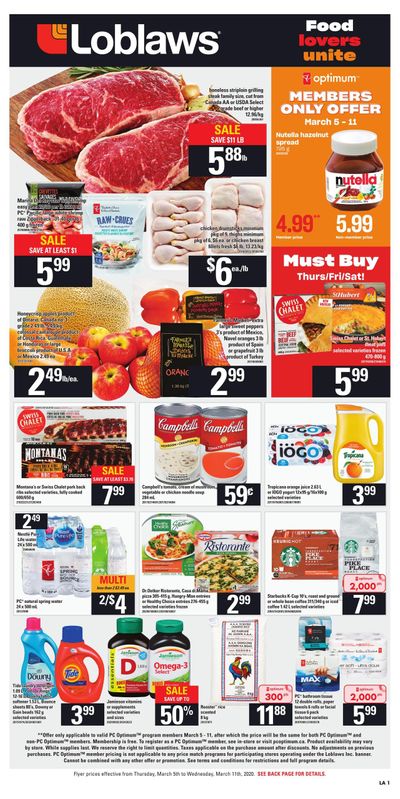 Loblaws (ON) Flyer March 5 to 11