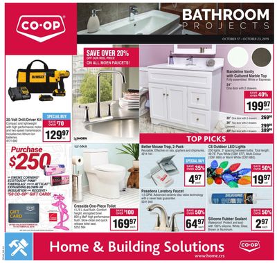 Co-op (West) Home Centre Flyer October 17 to 23