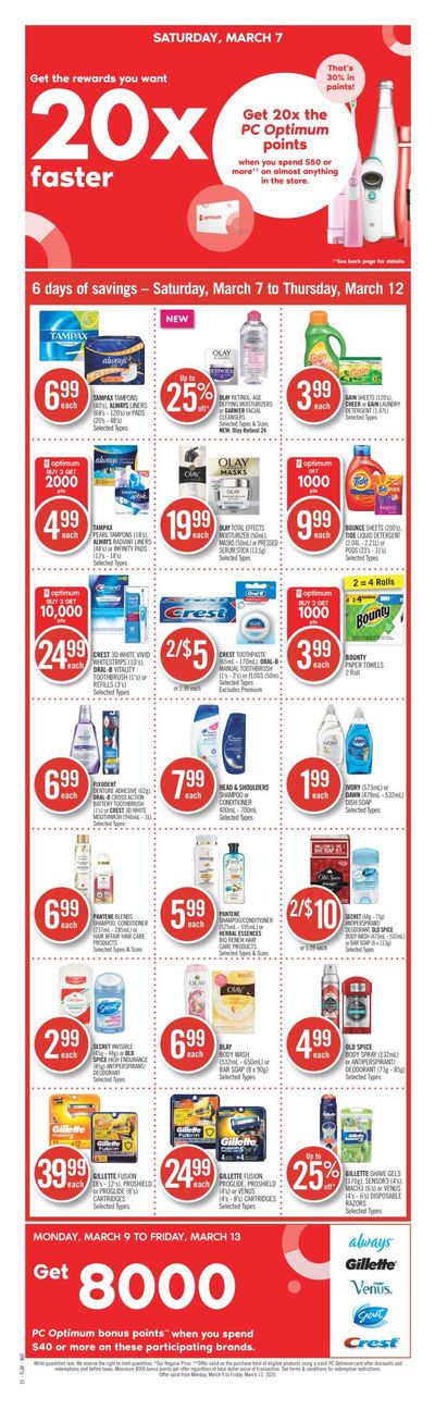 Shoppers Drug Mart (ON) Flyer March 7 to 12