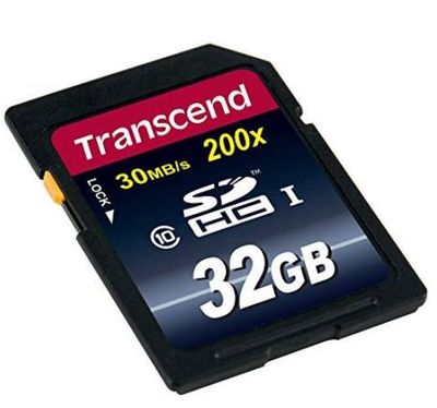 Transcend 32 GB Class 10 SDHC Flash Memory Card (TS32GSDHC10) For $12.02 At Amazon Canada
