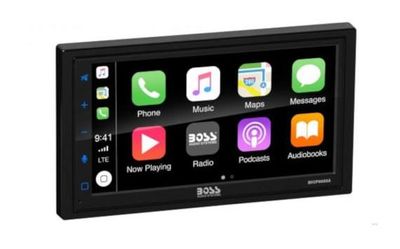 Boss 6.75" Touchscreen Double-DIN In Dash Receiver with Apple CarPlay and Android Auto Compatibility (BVCP9685A) For $198.00 At Visions Electronics Canada