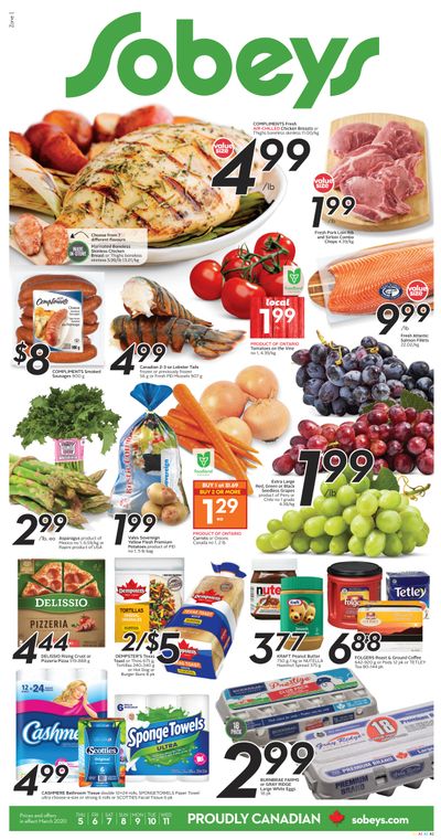 Sobeys (ON) Flyer March 5 to 11