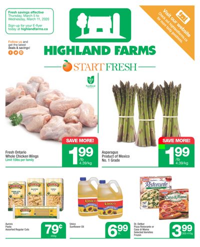 Highland Farms Flyer March 5 to 11