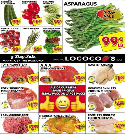 Lococo's Flyer March 6 to 19