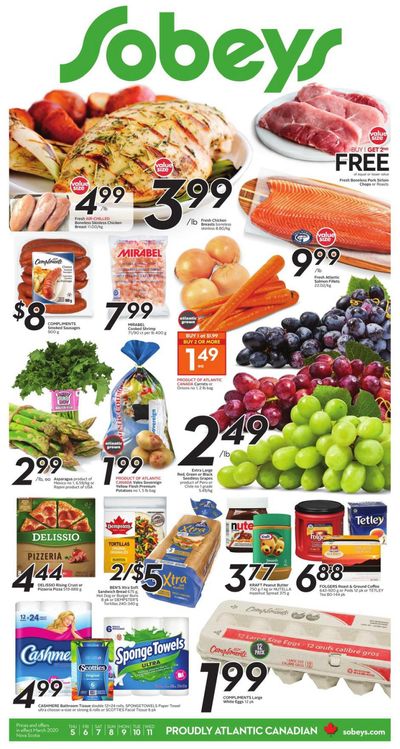 Sobeys (Atlantic) Flyer March 5 to 11