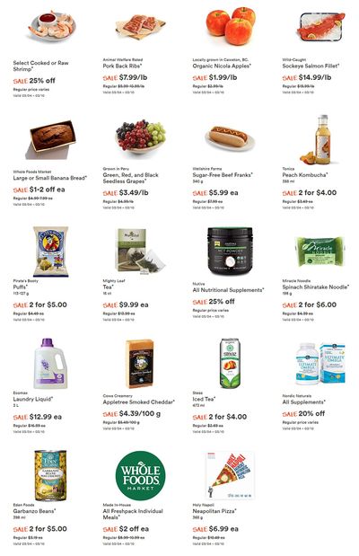 Whole Foods Market (West) Flyer March 4 to 10