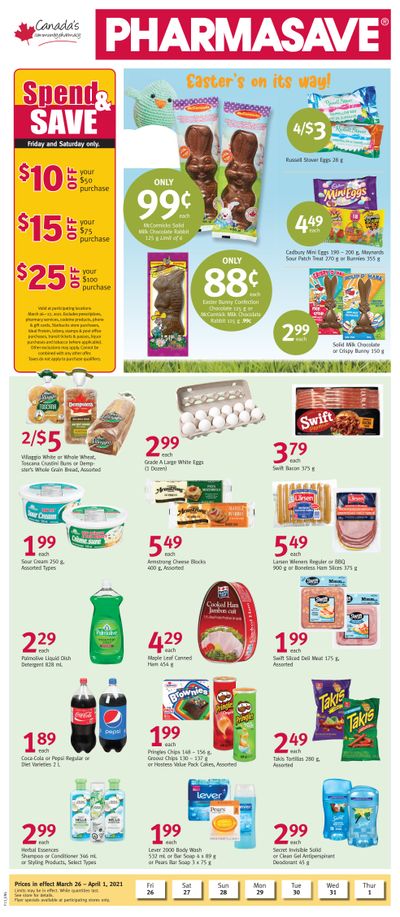 Pharmasave (Atlantic) Flyer March 26 to April 1