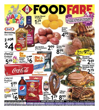 Food Fare Flyer March 27 to April 2