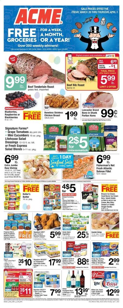 ACME Weekly Ad Flyer March 26 to April 1