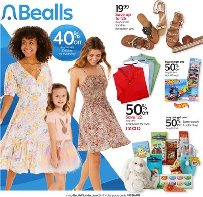 Bealls Florida Weekly Ad Flyer March 24 to March 30