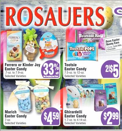 Rosauers Weekly Ad Flyer March 24 to April 4