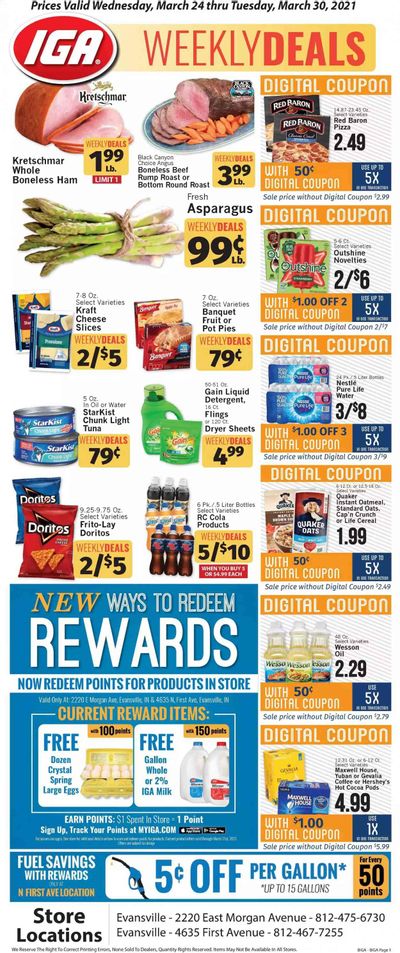 IGA Weekly Ad Flyer March 24 to March 30
