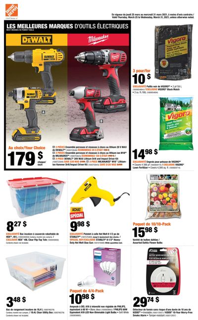 Home Depot (QC) Flyer March 25 to 31