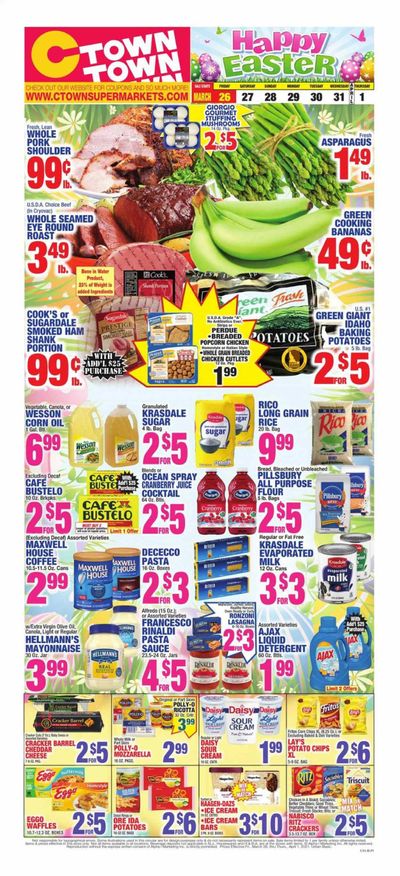 C-Town Weekly Ad Flyer March 26 to April 1