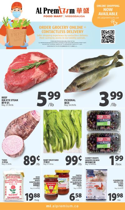 Al Premium Food Mart (Mississauga) Flyer March 25 to 31