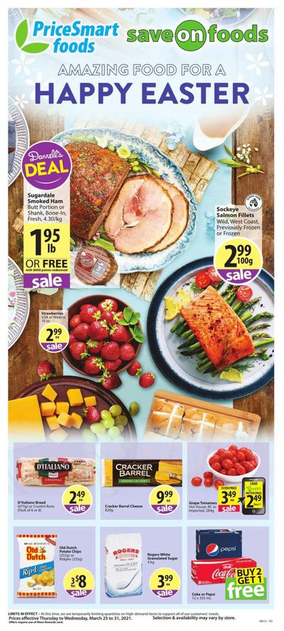 PriceSmart Foods Flyer March 25 to 31