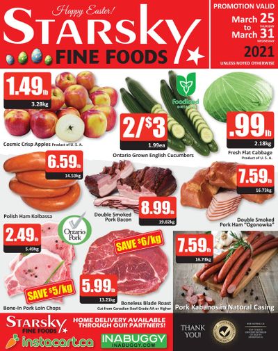 Starsky Foods Flyer March 25 to 31