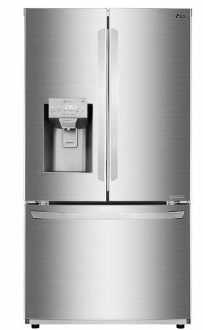 LG 36 in. 22 cu.ft Stainless-steel Counter Depth French Door Refrigerator with SmartThinQ WiFi Connectivity For $2394.99 At Costco Canada