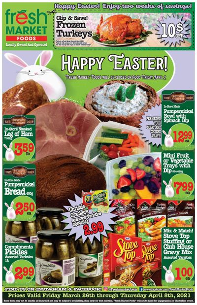 Fresh Market Foods Flyer March 26 to April 8