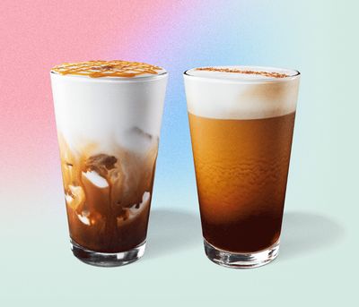 Starbucks Canada NEW Nitro Cold Brew with Salted Honey Cold Foam + NEW Beyond Meat, Cheddar & Egg Sandwich
