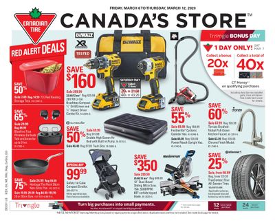 Canadian Tire (Atlantic) Flyer March 6 to 12
