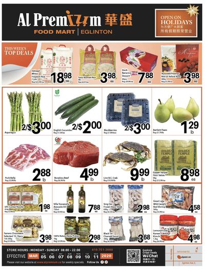 Al Premium Food Mart (Eglinton Ave.) Flyer March 5 to 11