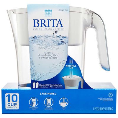 Brita Lake 2.4 L (10-cup) Pitcher with 2 Filters On Sale for $ 26.99 ( Save $ 8.00 ) at Costco Canada