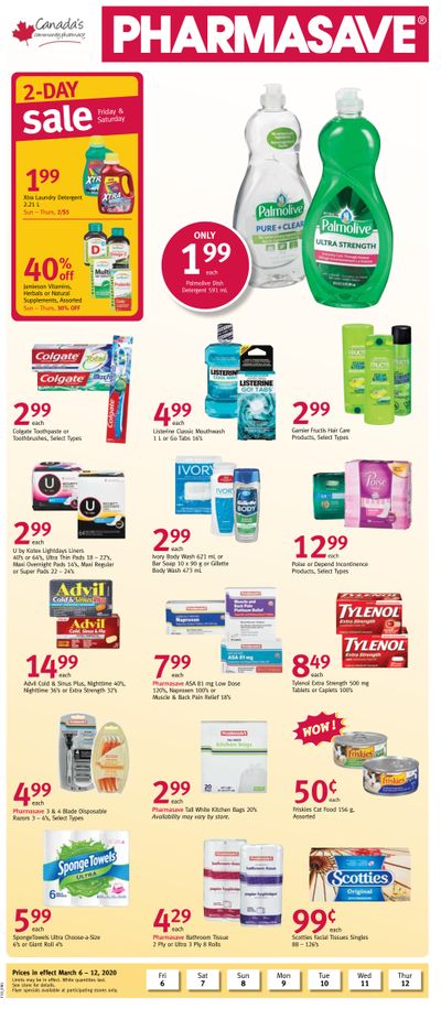 Pharmasave (Atlantic) Flyer March 6 to 12