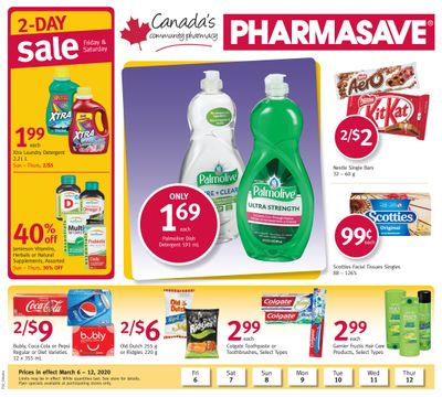 Pharmasave (ON) Flyer March 6 to 12