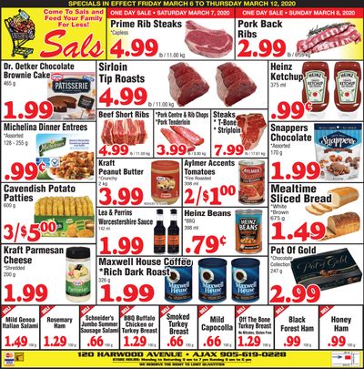 Sal's Grocery Flyer March 6 to 12