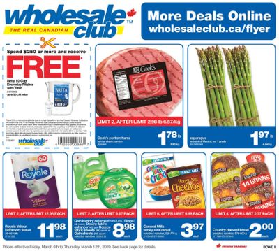 Real Canadian Wholesale Club Flyer March 6 to 12