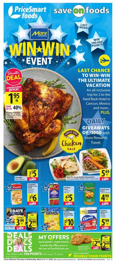 PriceSmart Foods Flyer March 5 to 11
