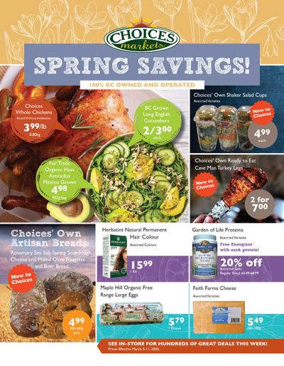 Choices Market Flyer March 5 to 11