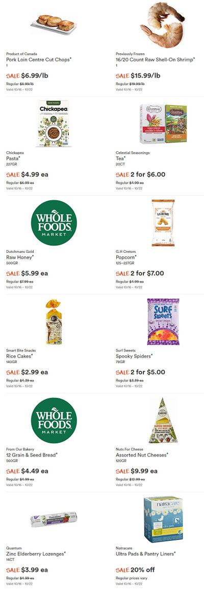 Whole Foods Market (ON) Flyer October 16 to 22